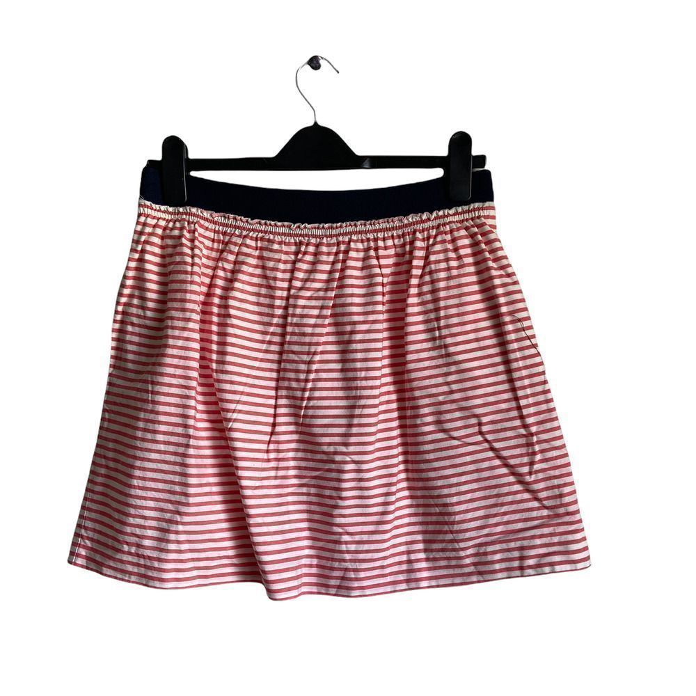 J. Crew Stripe Skater A Line Mini Skirt Size 2
